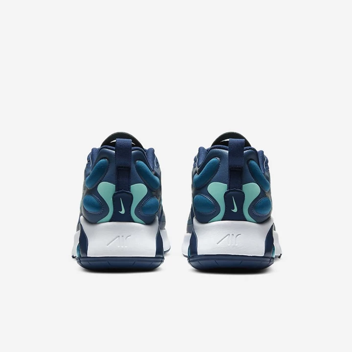 Nike Air Max Exosense Spor Ayakkabı Erkek Lacivert Mavi Yeşil Turkuaz | TR4257038