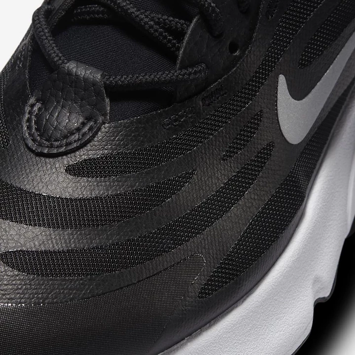 Nike Air Max Exosense Spor Ayakkabı Kadın Siyah Beyaz Metal Gümüş | TR4259250