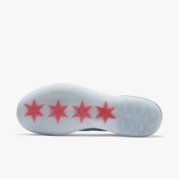Nike Air Max Impact Basketbol Ayakkabısı Kadın Platini Mavi Açık Kırmızı Beyaz | TR4257783