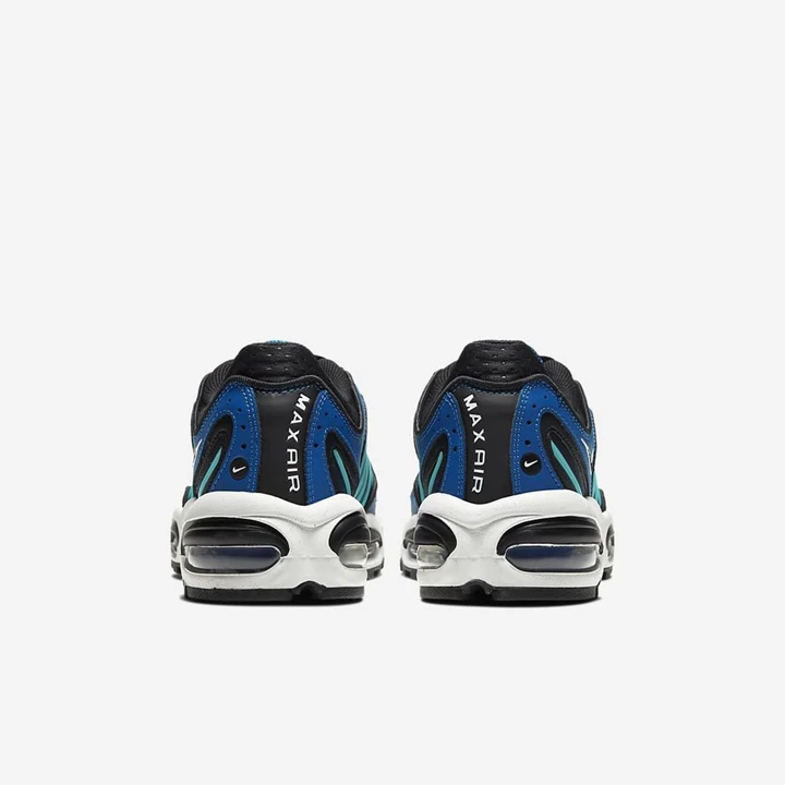 Nike Air Max Tailwind IV Spor Ayakkabı Erkek Mavi Platini Beyaz Siyah | TR4258377