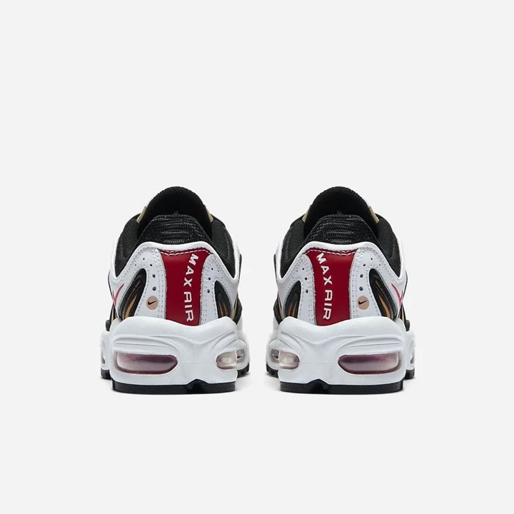 Nike Air Max Tailwind IV Spor Ayakkabı Kadın Beyaz Siyah Mercan Kırmızı | TR4259200