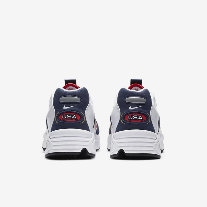Nike Air Max Triax Spor Ayakkabı Erkek Lacivert Beyaz Metal Altın Kırmızı | TR4256848