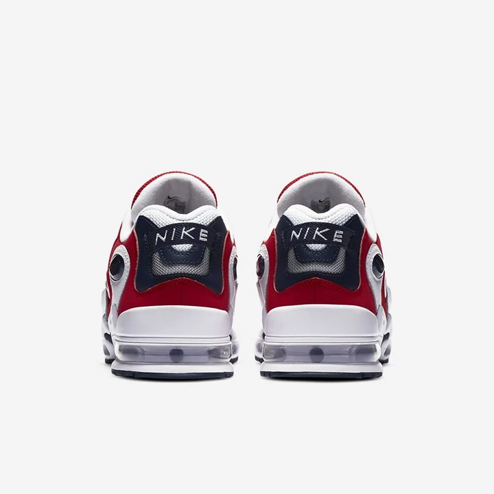 Nike Air Metal Max Spor Ayakkabı Erkek Kırmızı Beyaz Lacivert Kırmızı | TR4257768