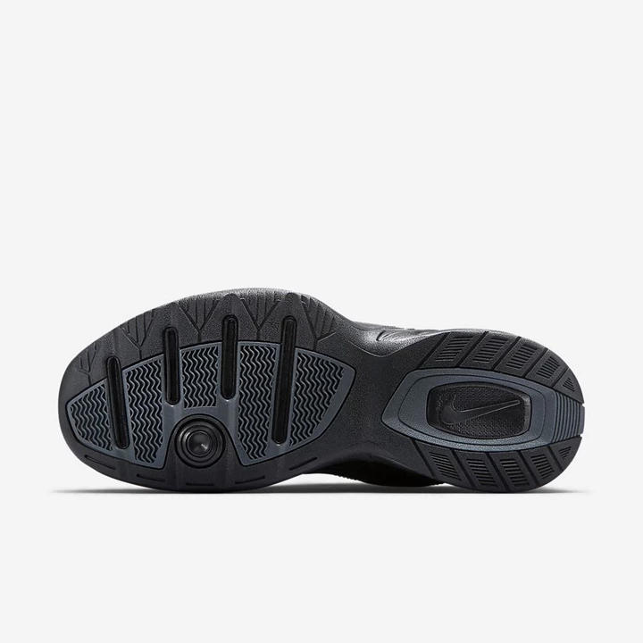 Nike Air Monarch IV Spor Ayakkabı Erkek Siyah Siyah | TR4257403