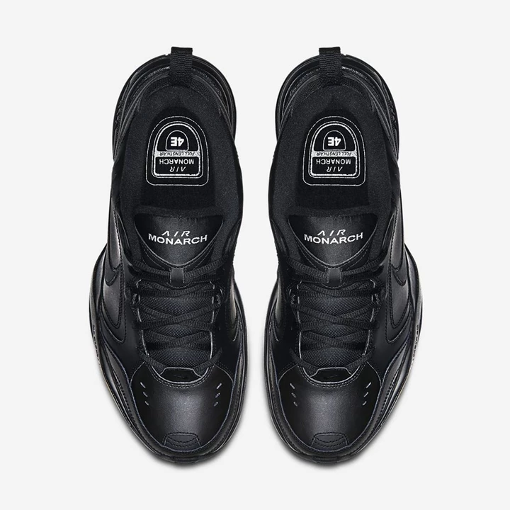 Nike Air Monarch IV Spor Ayakkabı Erkek Siyah Siyah | TR4257403