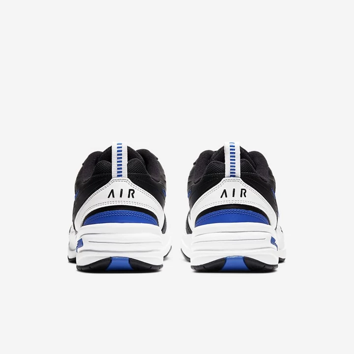 Nike Air Monarch IV Spor Ayakkabı Erkek Siyah Beyaz Siyah | TR4257745