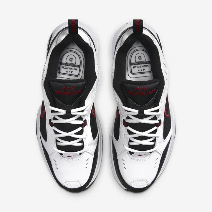 Nike Air Monarch IV Spor Ayakkabı Erkek Beyaz Siyah | TR4258331
