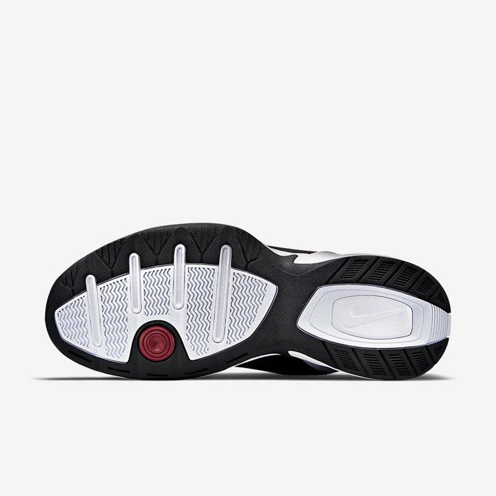 Nike Air Monarch IV Spor Ayakkabı Erkek Beyaz Siyah | TR4258724