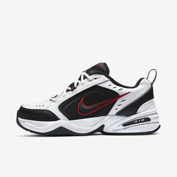 Nike Air Monarch IV Spor Ayakkabı Erkek Beyaz Siyah | TR4258727
