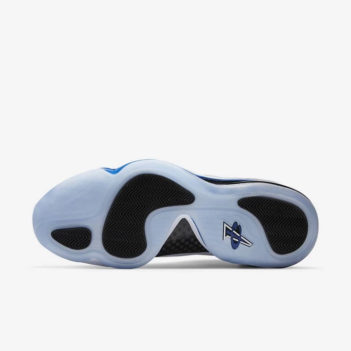 Nike Air Penny V Spor Ayakkabı Erkek Beyaz Siyah Kraliyet Mavisi | TR4257043