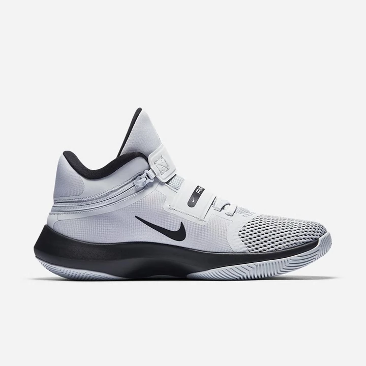 Nike Air Precision II Basketbol Ayakkabısı Erkek Beyaz Siyah | TR4256835