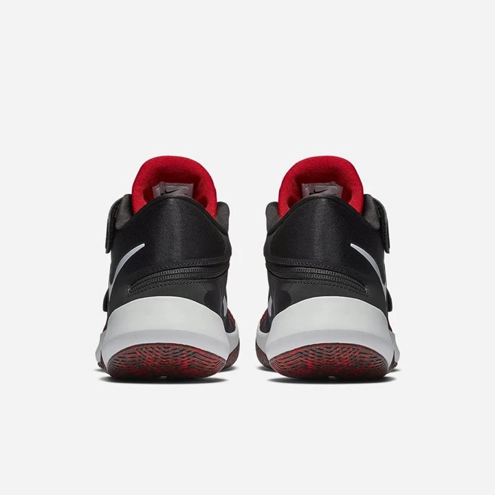 Nike Air Precision II Basketbol Ayakkabısı Erkek Siyah Kırmızı Beyaz | TR4256995