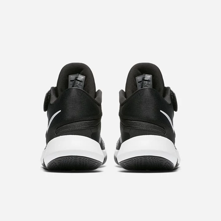 Nike Air Precision II Basketbol Ayakkabısı Erkek Siyah Beyaz | TR4257450