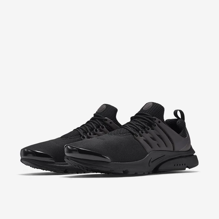 Nike Air Presto Spor Ayakkabı Erkek Siyah Siyah Siyah | TR4259101