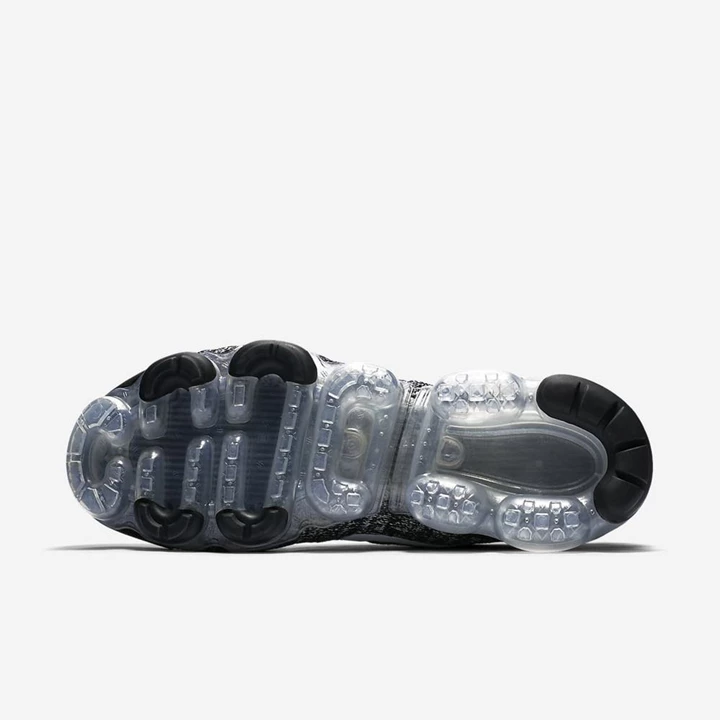 Nike Air VaporMax Spor Ayakkabı Erkek Siyah Metal Gümüş Beyaz | TR4258138