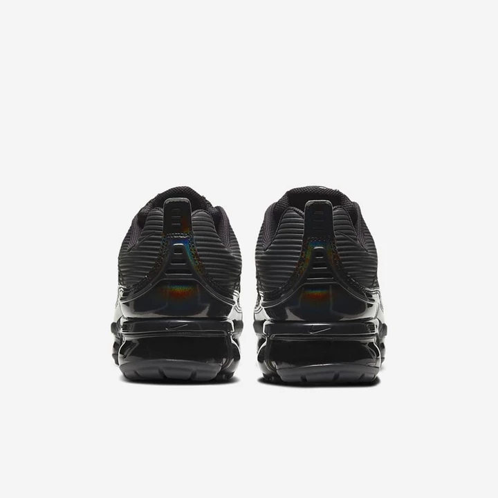Nike Air VaporMax Spor Ayakkabı Erkek Siyah Koyu Gri Siyah Siyah | TR4258863