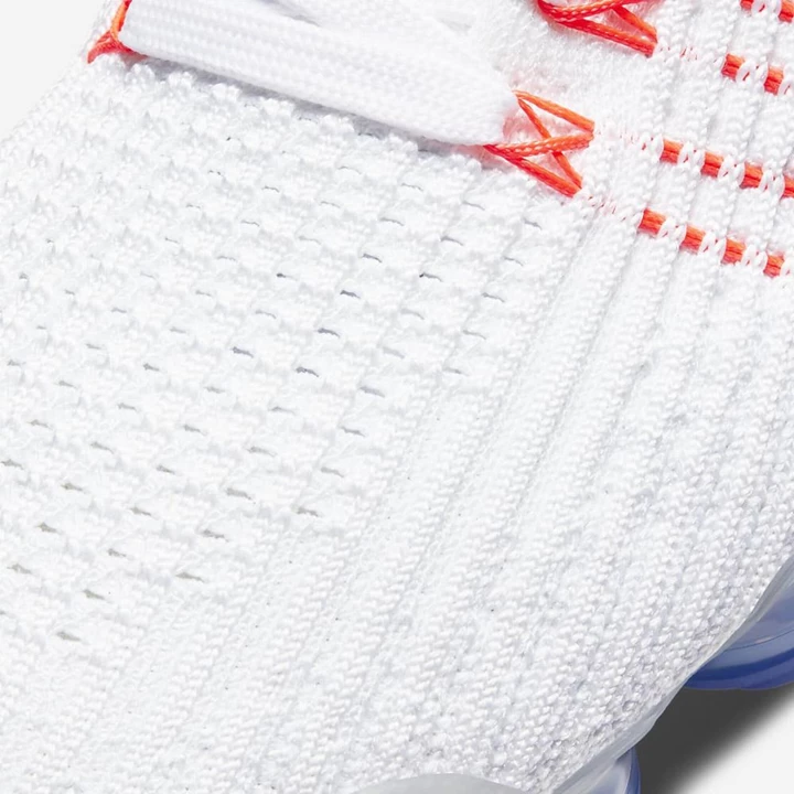 Nike Air VaporMax Spor Ayakkabı Kadın Beyaz Mavi Kırmızı | TR4257039