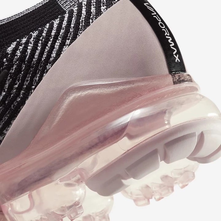Nike Air VaporMax Spor Ayakkabı Kadın Siyah Metal Altın Beyaz | TR4258510