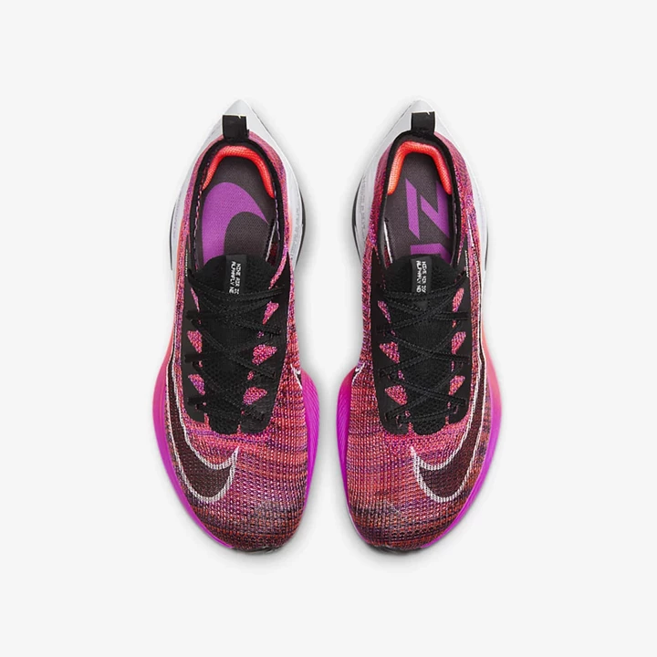 Nike Air Zoom Alphafly NEXT% Flyknit Road Racing Shoes Erkek Siyah | TR4256410