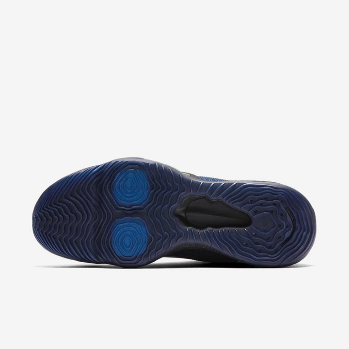 Nike Air Zoom BB NXT Basketbol Ayakkabısı Erkek Mavi Siyah Metal Altın | TR4257794