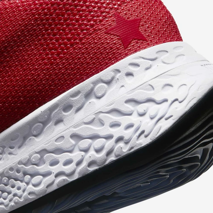 Nike Air Zoom BB NXT Basketbol Ayakkabısı Erkek Kırmızı Obsidian Beyaz | TR4257985
