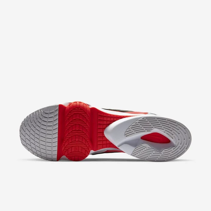 Nike Air Zoom Division Spor Ayakkabı Erkek Beyaz Kraliyet Mavisi Kırmızı Siyah | TR4259235
