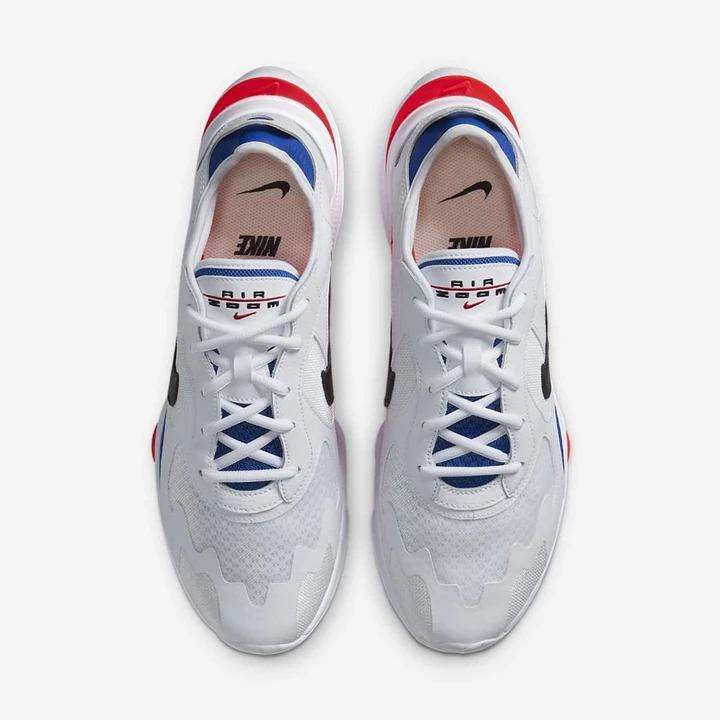 Nike Air Zoom Division Spor Ayakkabı Erkek Beyaz Kraliyet Mavisi Kırmızı Siyah | TR4259235