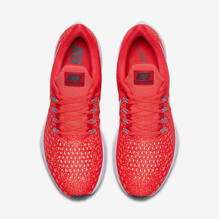 Nike Air Zoom Pegasus 35 Koşu Ayakkabısı Erkek Açık Kırmızı | TR4258128
