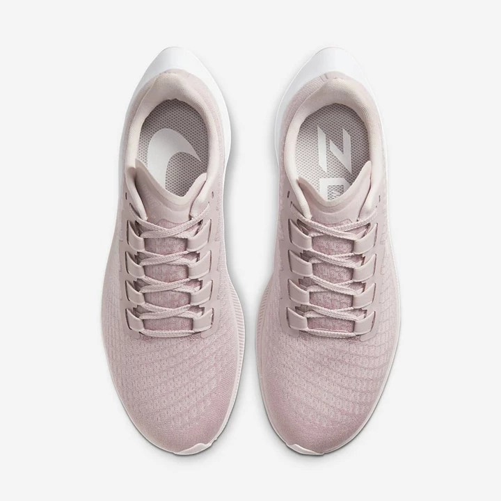 Nike Air Zoom Pegasus 37 Koşu Ayakkabısı Kadın Beyaz Pembe | TR4256343