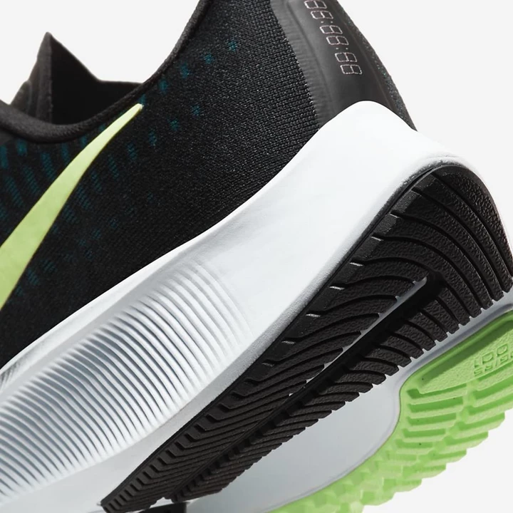 Nike Air Zoom Pegasus 37 Koşu Ayakkabısı Kadın Siyah Mavi Yeşil | TR4256397