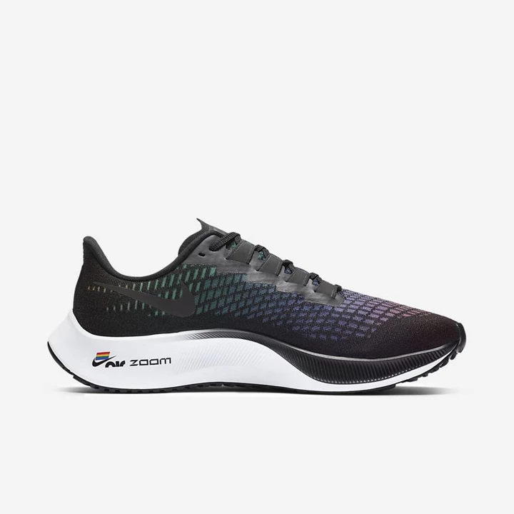 Nike Air Zoom Pegasus 37 Koşu Ayakkabısı Erkek Siyah Renkli Beyaz | TR4256624
