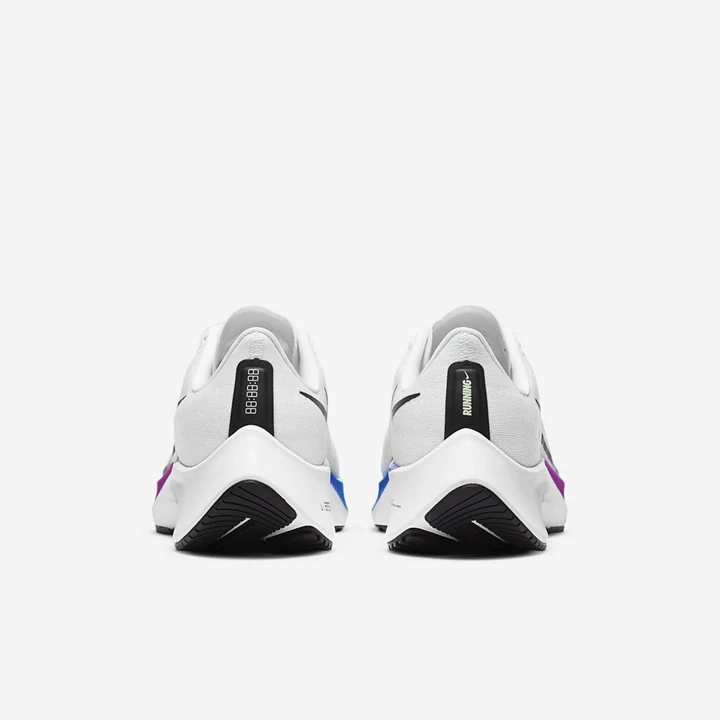 Nike Air Zoom Pegasus 37 Koşu Ayakkabısı Kadın Beyaz Mor Kırmızı | TR4256727