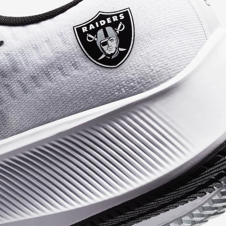 Nike Air Zoom Pegasus 37 Koşu Ayakkabısı Erkek Beyaz Platini Siyah Gümüş | TR4256796