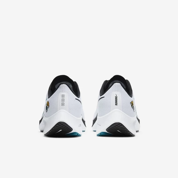 Nike Air Zoom Pegasus 37 Koşu Ayakkabısı Kadın Beyaz Platini Siyah | TR4257402