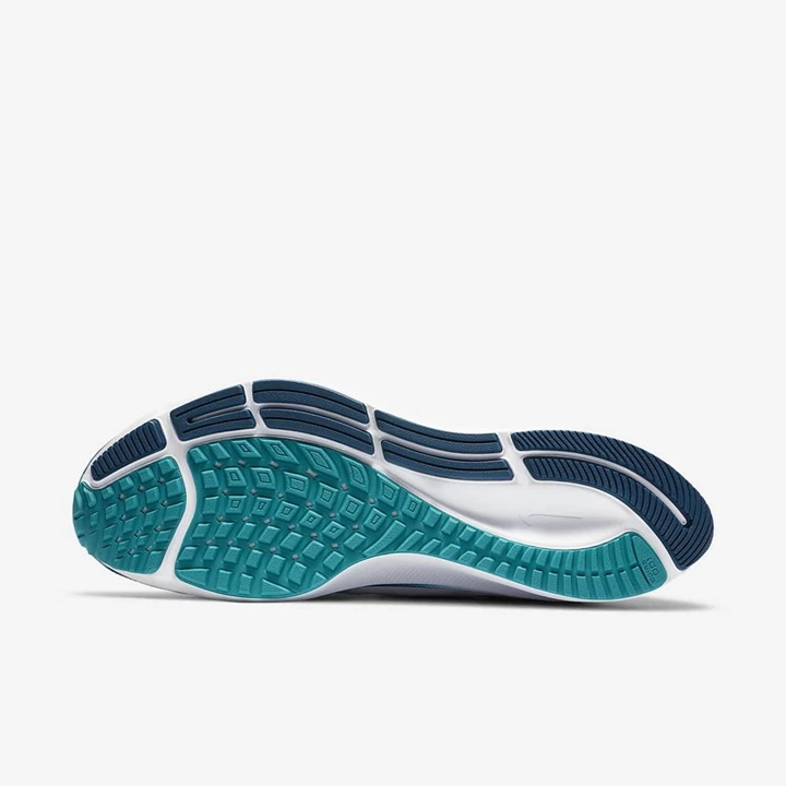 Nike Air Zoom Pegasus 37 Koşu Ayakkabısı Erkek Beyaz Platini Yeşil | TR4258415