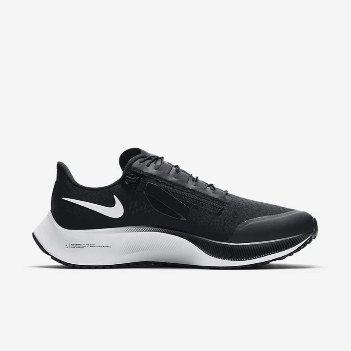 Nike Air Zoom Pegasus 37 Koşu Ayakkabısı Erkek Siyah Gri Beyaz | TR4258784