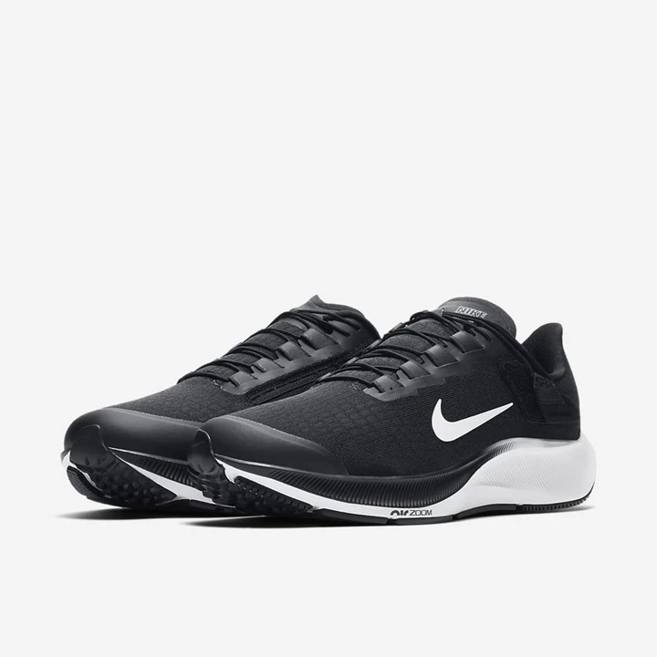 Nike Air Zoom Pegasus 37 Koşu Ayakkabısı Erkek Siyah Gri Beyaz | TR4258784