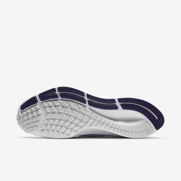 Nike Air Zoom Pegasus 37 Koşu Ayakkabısı Kadın Beyaz Platini Beyaz Mor | TR4259014