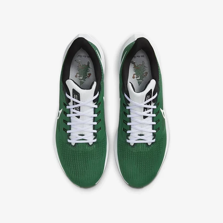 Nike Air Zoom Pegasus 39 Yol Koşu Ayakkabısı Erkek Yeşil Beyaz | TR4257003