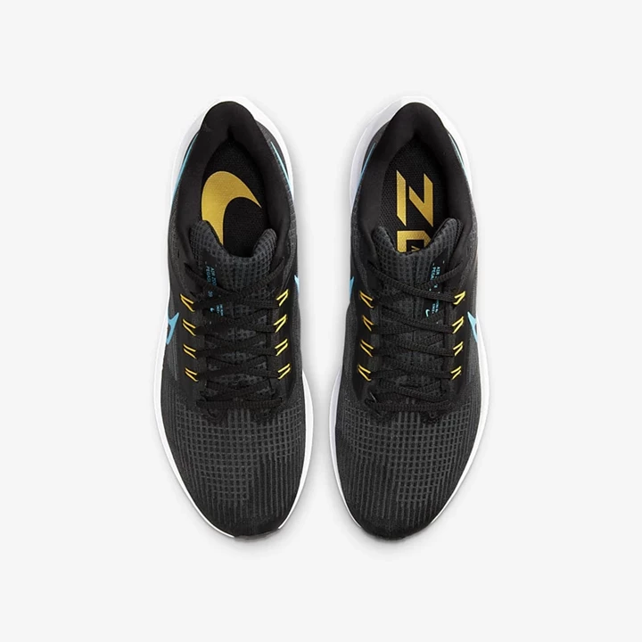 Nike Air Zoom Pegasus 39 Yol Koşu Ayakkabısı Erkek Siyah Mavi | TR4257771