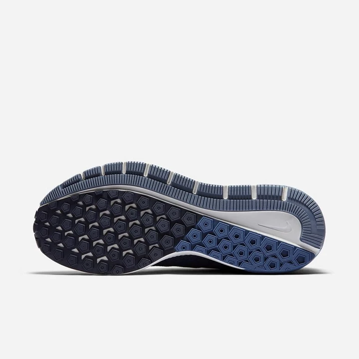 Nike Air Zoom Structure 22 Koşu Ayakkabısı Erkek Obsidian Beyaz Mavi Gri Açık Kırmızı | TR4257479