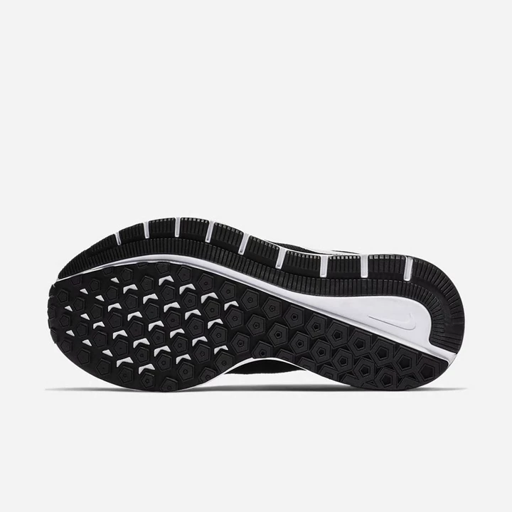Nike Air Zoom Structure 22 Koşu Ayakkabısı Erkek Siyah Beyaz | TR4258852