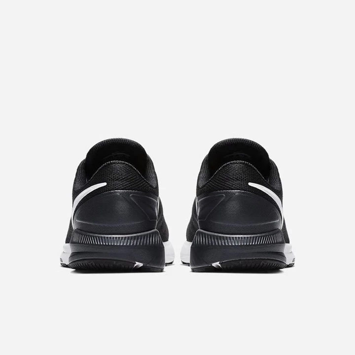 Nike Air Zoom Structure 22 Koşu Ayakkabısı Erkek Siyah Beyaz | TR4258852