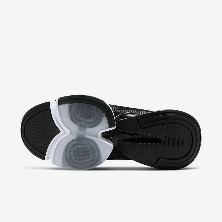 Nike Air Zoom SuperRep Spor Ayakkabı Kadın Siyah Koyu Gri Beyaz | TR4257276