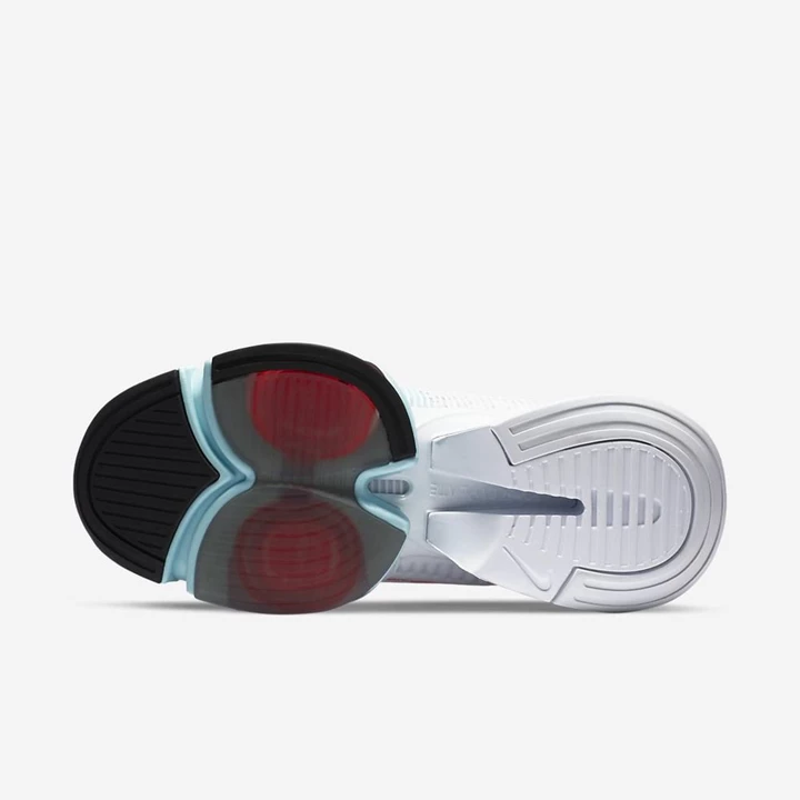Nike Air Zoom SuperRep Spor Ayakkabı Kadın Beyaz Kırmızı Siyah | TR4257293