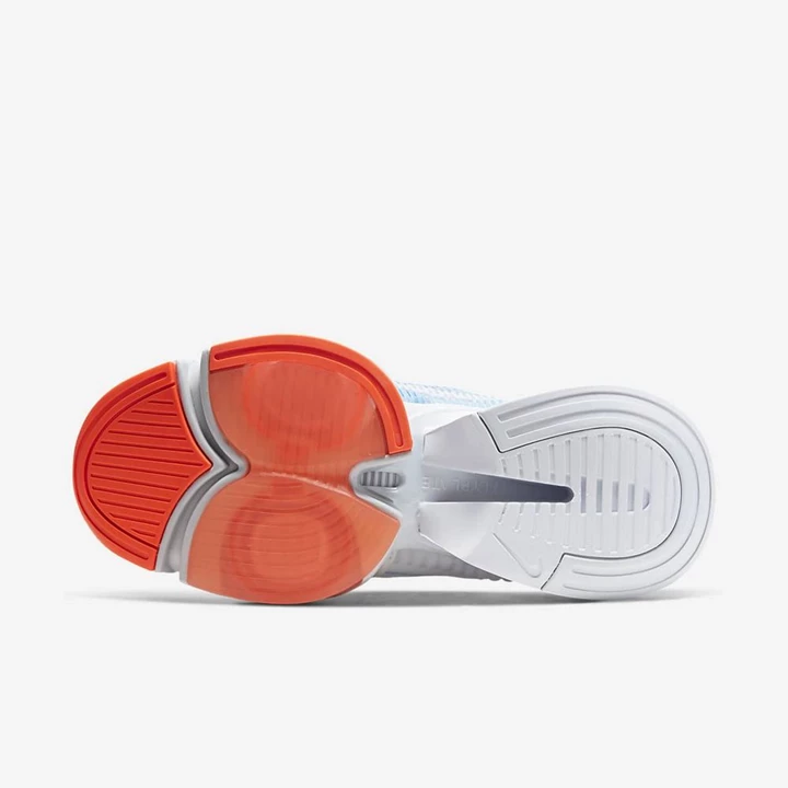 Nike Air Zoom SuperRep Spor Ayakkabı Kadın Gri Beyaz Kırmızı Mavi | TR4257644