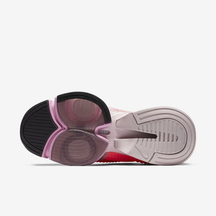 Nike Air Zoom SuperRep Spor Ayakkabı Kadın Kırmızı Pembe Platini Mor Siyah | TR4258065