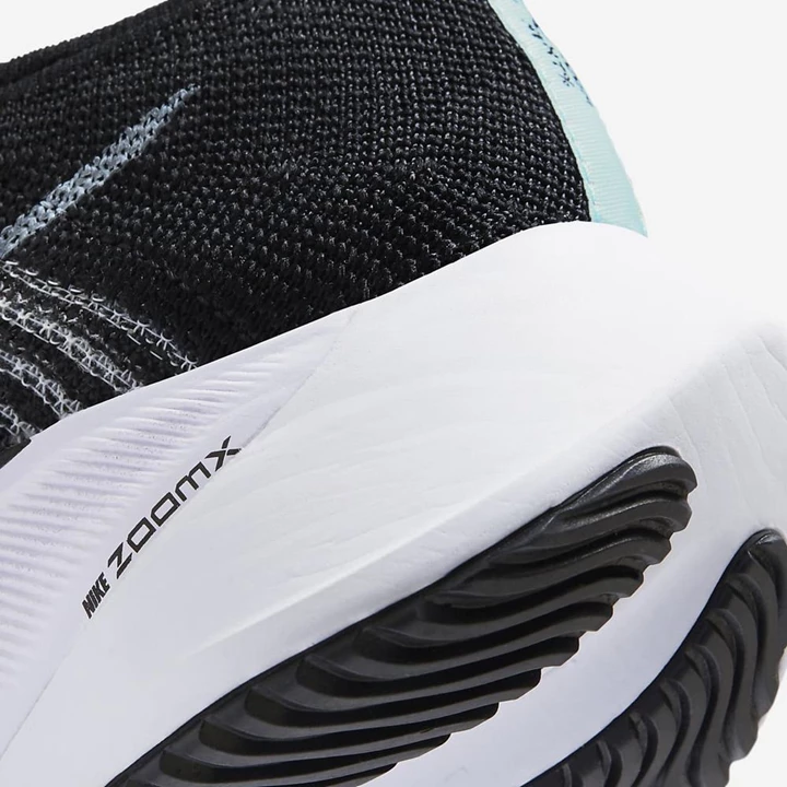 Nike Air Zoom Tempo NEXT% Koşu Ayakkabısı Kadın Siyah Beyaz | TR4257834