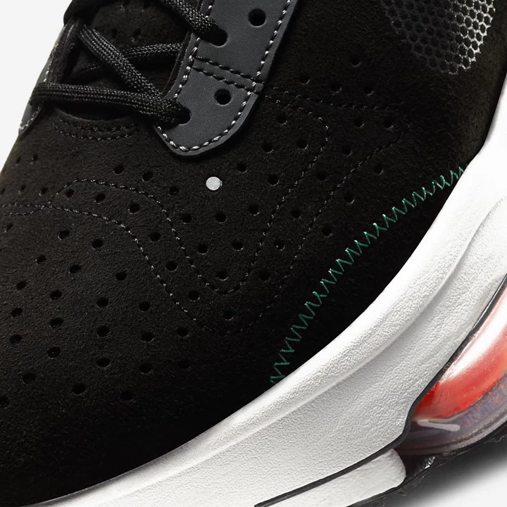 Nike Air Zoom-Türleri Spor Ayakkabı Erkek Siyah Turuncu Beyaz | TR4256353