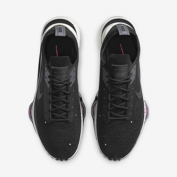 Nike Air Zoom-Türleri Spor Ayakkabı Erkek Koyu Gri Siyah Gümüş | TR4258090